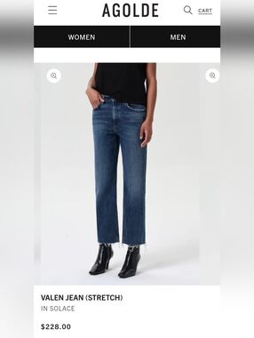 Agolde Valen Jeans Size 30 NWOT